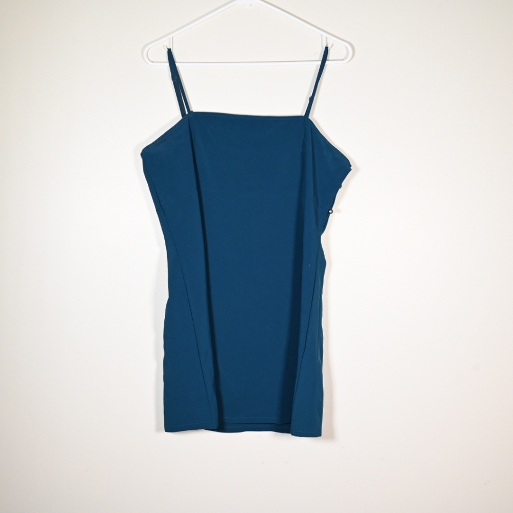 Free People Teal Mini Dress